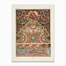 17th Century Pattern, Albert Racine (3) 1 Canvas Print