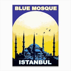 Blue Mosque, Turkey Canvas Print