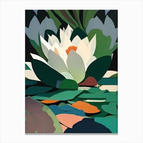 Giant Lotus Fauvism Matisse 1 Canvas Print