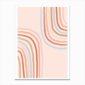 Abstract Stripes Canvas Print