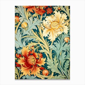 Floral Wallpaper 353 Canvas Print