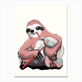 Sloth Canvas Print