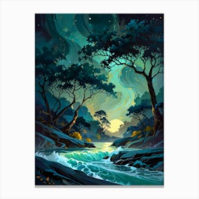 Landscape Painting 35 Canvas Print