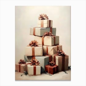 Christmas Presents Canvas Print