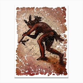 Kokopelli Flute Player Canvas Print