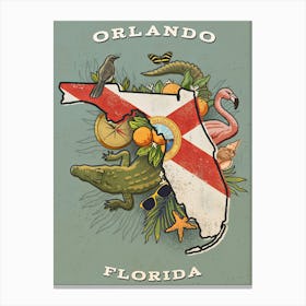 Orlando Florida Canvas Print