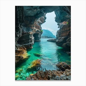 Cave In Hong Kong Canvas Print