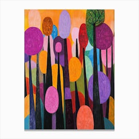 Colorful Trees Canvas Print