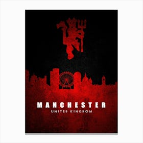 Manchester United 3 Canvas Print