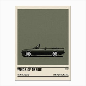 Wings Of Desire Car Movie Canvas Print