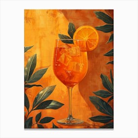 Best Aperol Spritz Art Print Canvas Print