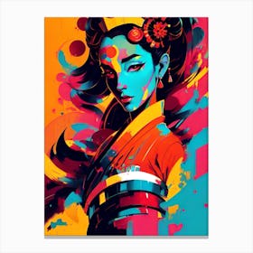 Geisha 89 Canvas Print