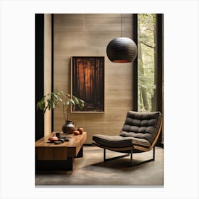 Modern Living Room Canvas Print