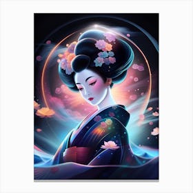 Geisha 8 Canvas Print