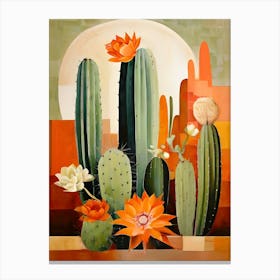 Cactus Garden 1 Canvas Print