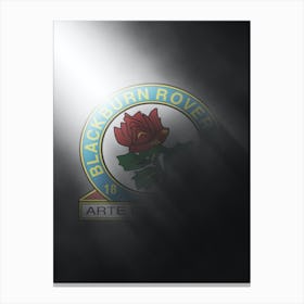 Blackburn Rovers Football Poster Canvas Print