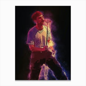 Spirit Of Tom Grennan Canvas Print