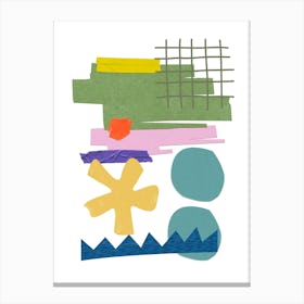 Abstract Shapes Canvas Print