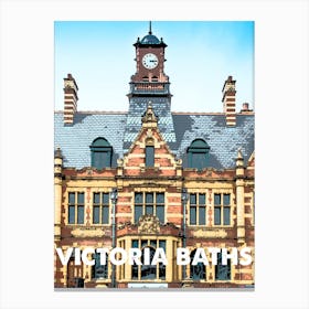Victoria Baths, Manchester, Landmark, Wall Print, Wall Poster, Wall Art, Print, Poster, Canvas Print