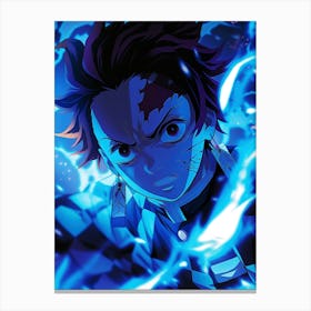 Tanjiro Kamado Demon Slayer 3 Canvas Print