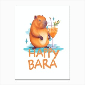 Happy Bara Canvas Print