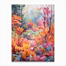 Autumn Gardens Painting Harry P Leu Gardens Usa 2 Canvas Print