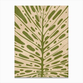 Palm Leaf 6 Canvas Print