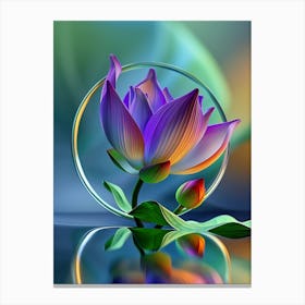 Lotus Flower 123 Canvas Print