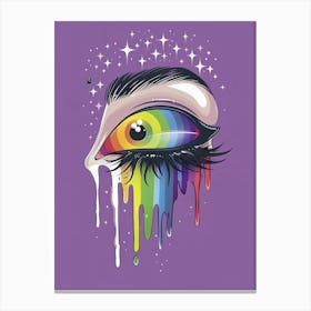 Rainbow Eye 3 Canvas Print