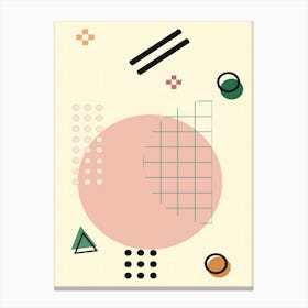 Geometric Arrangement 1 Canvas Print