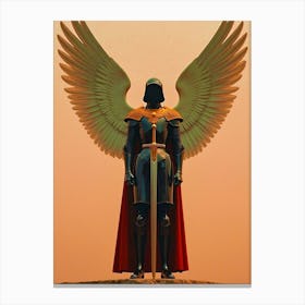 Archangel Gabriel, Surrealist 1 Canvas Print