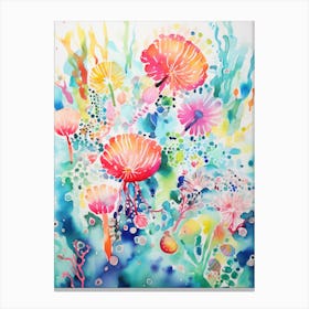 Blooming Flowers Canvas Print