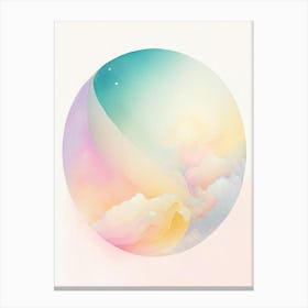 Hercules Gouache Space Canvas Print