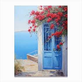 Blue Door 13 Canvas Print