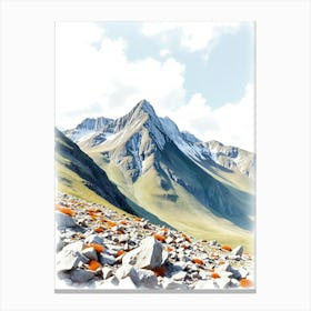 Mountain Landscape 8 Canvas Print