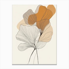 Ginkgo Leaves 13 Canvas Print