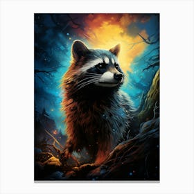 Raccoon Canvas Print