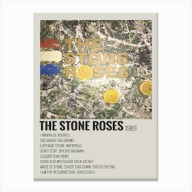 The Stone Roses The Stone Roses 1989 Canvas Poster Wall Art Decor Canvas Print