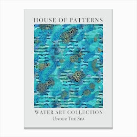 House Of Patterns Under The Sea Water 3 Canvas Print