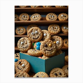 Happy Cookies Canvas Print