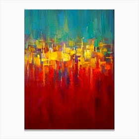 Abstract Cityscape 10 Canvas Print