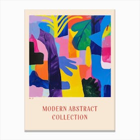 Modern Abstract Collection Poster 12 Canvas Print