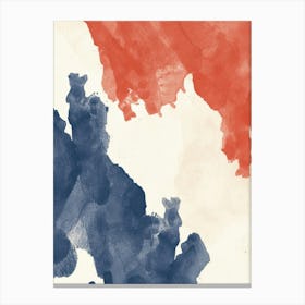 Red White And Blue Canvas Print Canvas Print