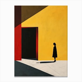 Doorway, Minimalism 3 Canvas Print