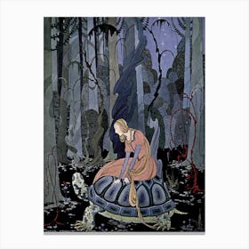 Illustration From “Old French Fairytales”, Virginia Frances Sterrett Canvas Print