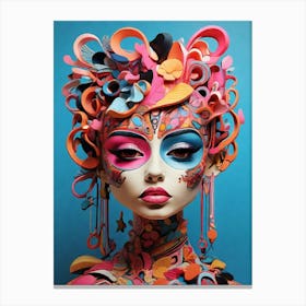 Paper Art 5 Canvas Print