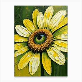 Yellow Daisy 1 Canvas Print