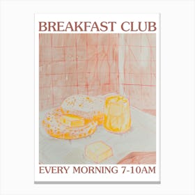 Breakfast Club Crumpets 2 Canvas Print