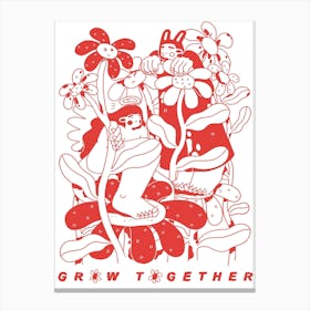 Grow Together Canvas Print