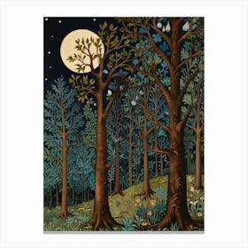 William Morris Moonlight In The Forest 60 Lienzos